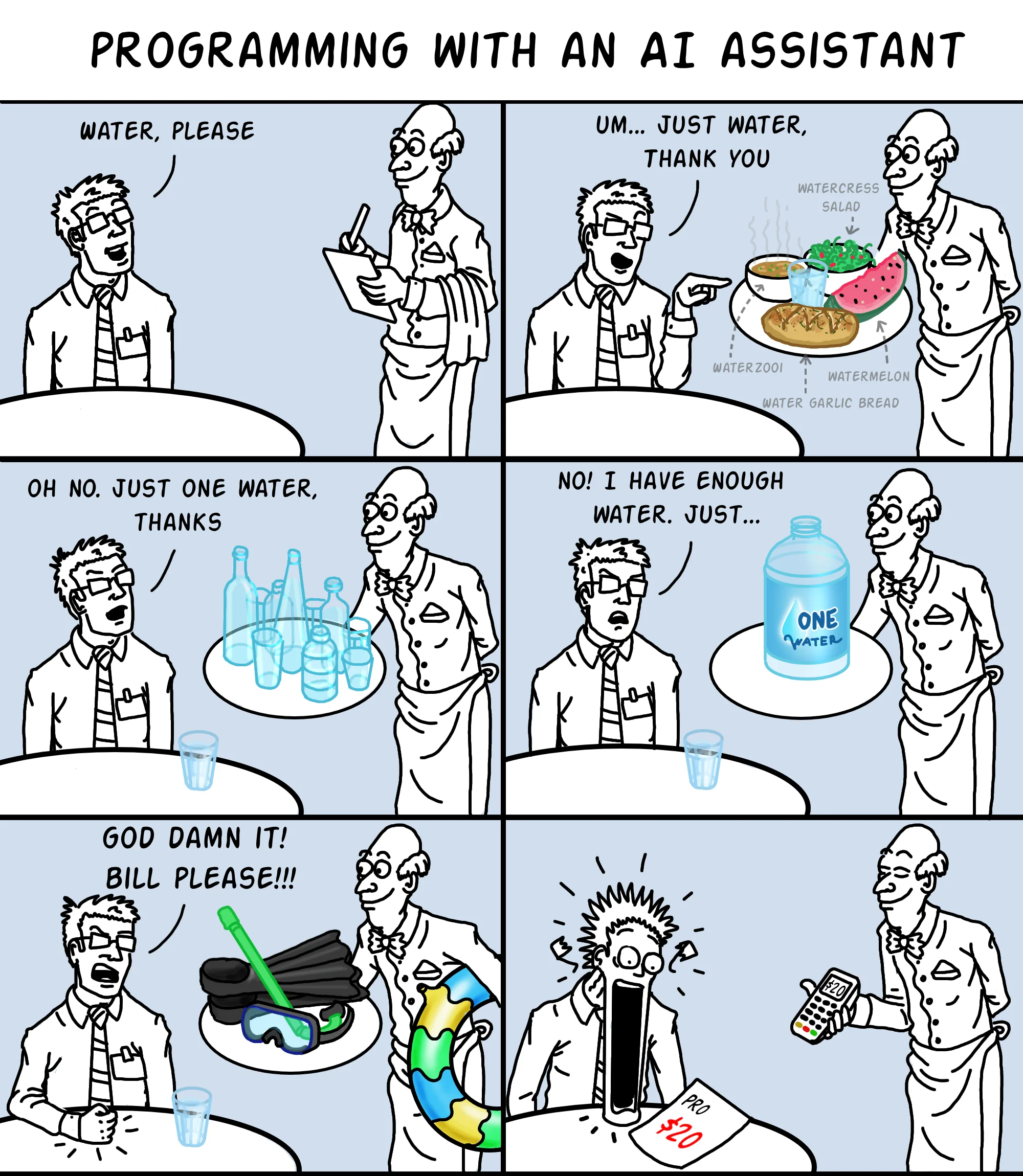 Programming with an AI assistant